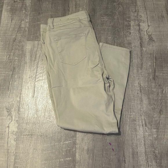 Artisan Ny Pants - Artisan Ny Straight Leg Pants in Beige
